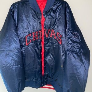 Vintage Reversible Satin Jacket